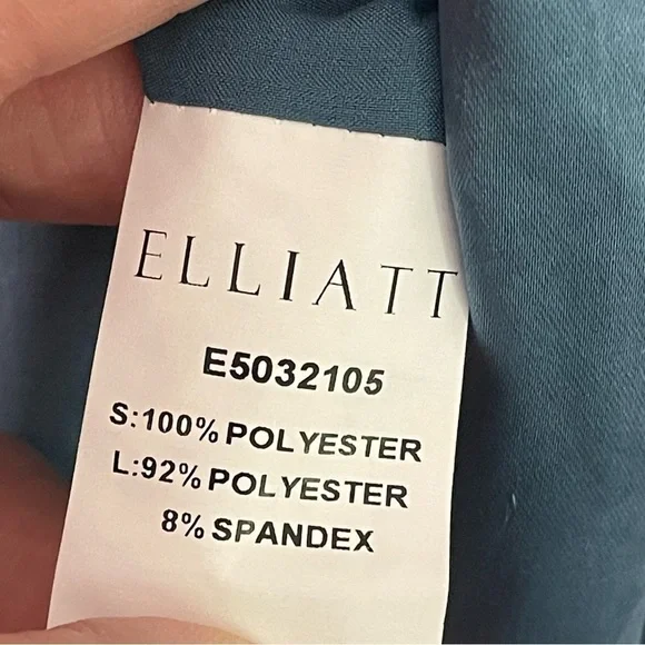 Elliatt Cassini Dress in Cadet Blue - Sz. Large